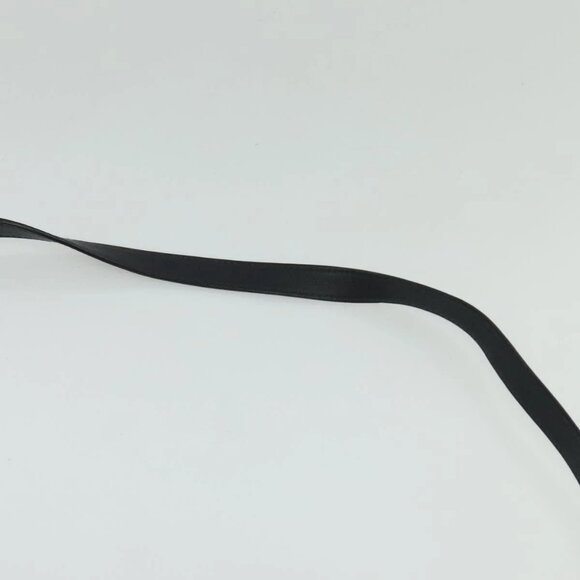 PRADA Tote Bag Nylon 2way Navy Gold Auth PP893 - Picture 12 of 16